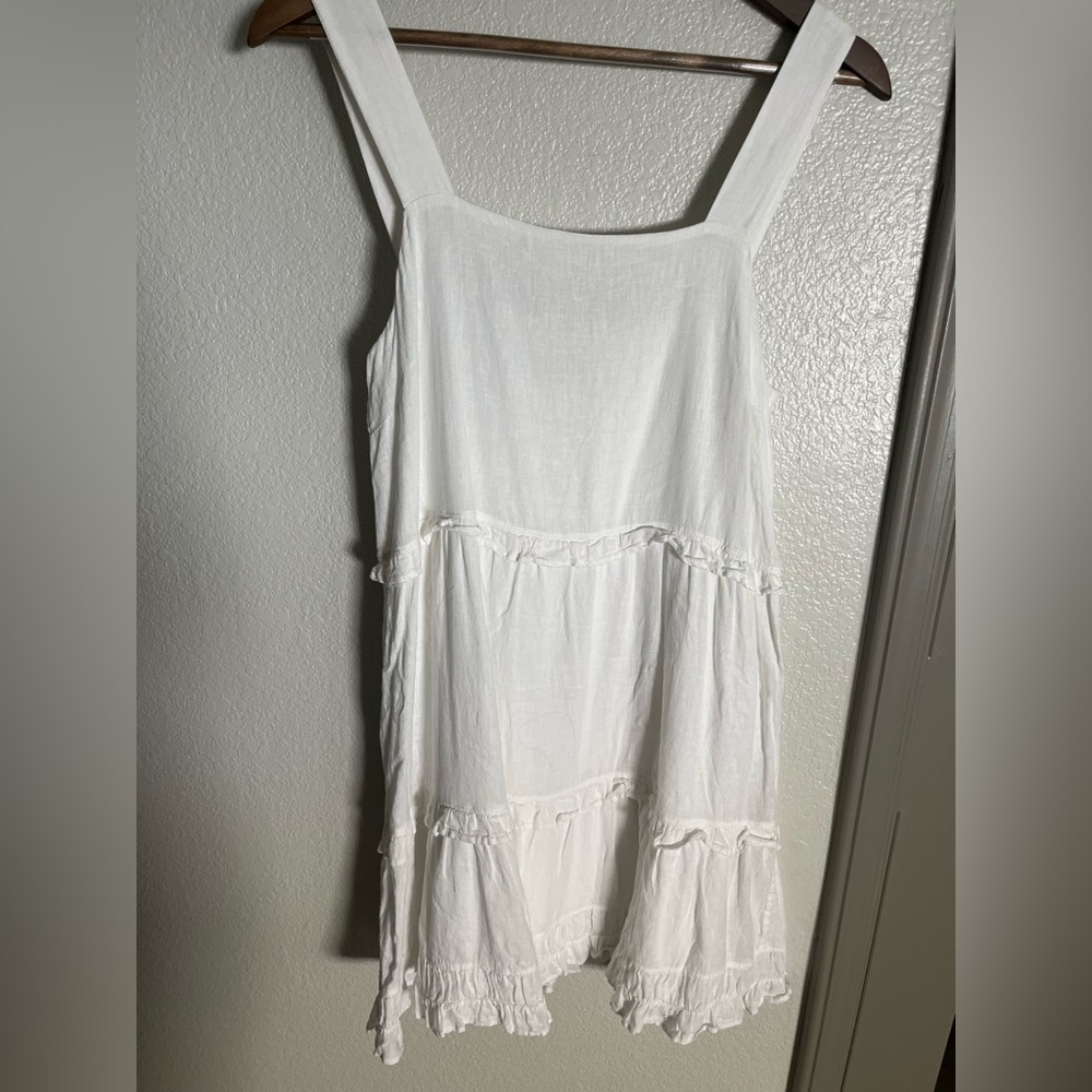 Rails Elegant White Sleeveless Dress